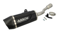 Slip-On Endschalld&auml;mpfer Arrow Indy Race Black Line