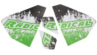 Auspuffdekor Radical Racing Splash Auspuffdekor Radical Racing Splash