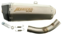 Slip-on uitlaatdemper Radical Racing GP Pro