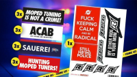 Crime Aufkleberset Crime Aufkleberset