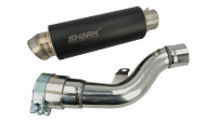 Slip- On Endschalld&auml;mpfer Shark SRC 4 Black