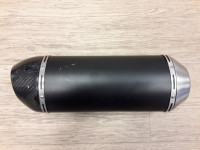 0354 / Gebraucht / Auspuffanlage Radical Racing Half-Carbon Underseat