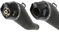 Slip-On-uitlaatdemper Radical Racing GP Carbon Force Black Line Slip-On-uitlaatdemper Radical Racing GP Carbon Force Black Line