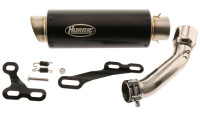 Slip-On Endschalld&auml;mpfer Hurric TEC ONE Black Line