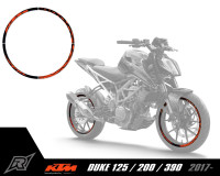 Felgenrandaufkleber Radical Racing Licensed by KTM Felgenrandaufkleber Radical Racing Licensed by KTM