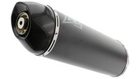 Slip-on uitlaatdemper Radical Racing Half-Carbon
