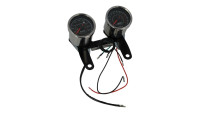 Analoge toerenteller & snelheidsmeter Motoflow RETRO