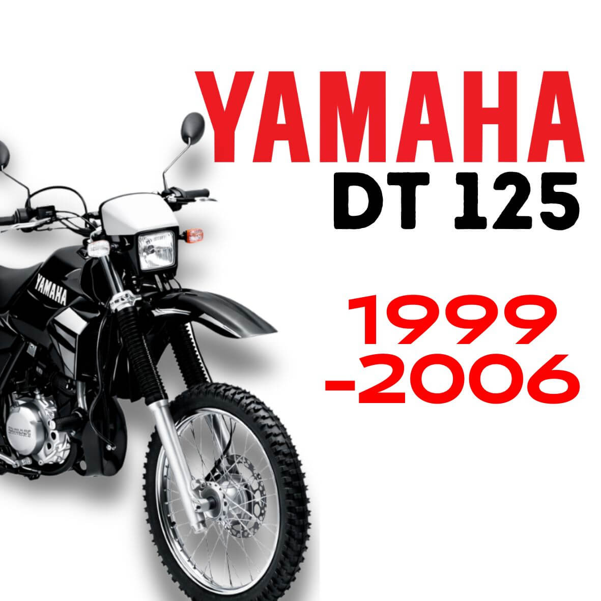 Yamaha DT 125 (1999 tot 2006) tuning en vervangingsonderdelen