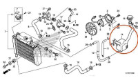 Ausgleichsbeh&auml;lter K&uuml;hlsystem Honda OEM