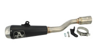 Slip-On Endschalld&auml;mpfer Arrow Pro Race Black Line