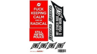 Aufkleberset Radical Aufkleberset Radical