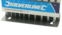 Set T-sleutels TX Silverline