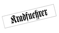 Aufkleber "Krad-Führer" Aufkleber "Krad-Führer"