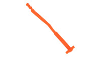 Rubber voor zijstandaard, oranje