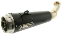 Slip- On Endschalld&auml;mpfer Arrow Pro Race Black Line