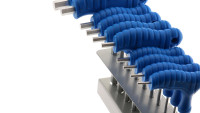 Set T-sleutels met inbuskop Silverline