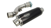 Slip- On Endschalld&auml;mpfer Hurric Supersport Black