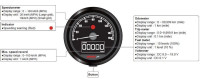 Snelheidsmeter Koso D48 TNT-05