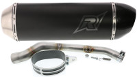 Slip- On Endschalld&auml;mpfer Radical Racing Half Carbon