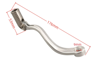 Schakelhendel HLP KTM 2023, zilver