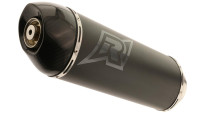 Slip-on uitlaatdemper Radical Racing Half Carbon