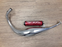 Uitlaatsysteem Voca Chromed 50/70 cc