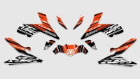 Dekor Radical Racing "Stripes" – met licentie van KTM Dekor Radical Racing "Stripes" – met licentie van KTM