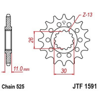 Ritzel JT-Sprockets Ritzel JT-Sprockets